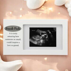 Sonogram Sneak Peek Picture Frame
